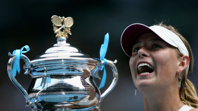 2010 г., 2009 г. и 2008 г. бяха тежки за Шарапова, но  през 2008-а спечели Australian Open, побеждавайки Ана Иванович.