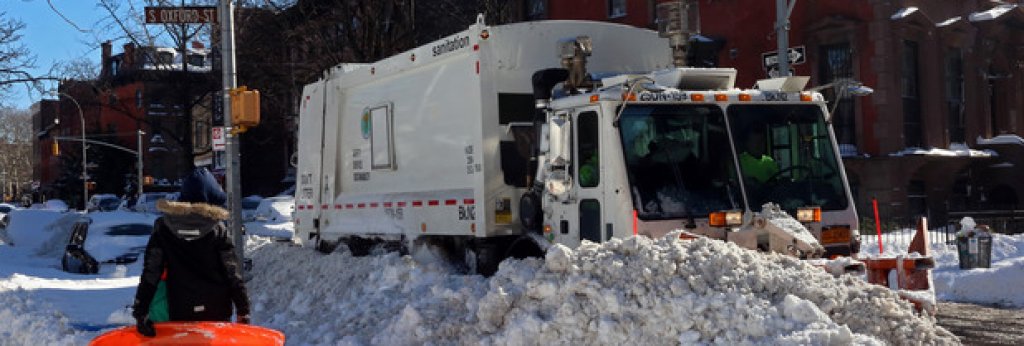 Как Америка не се остави да бъде изненадана от снега