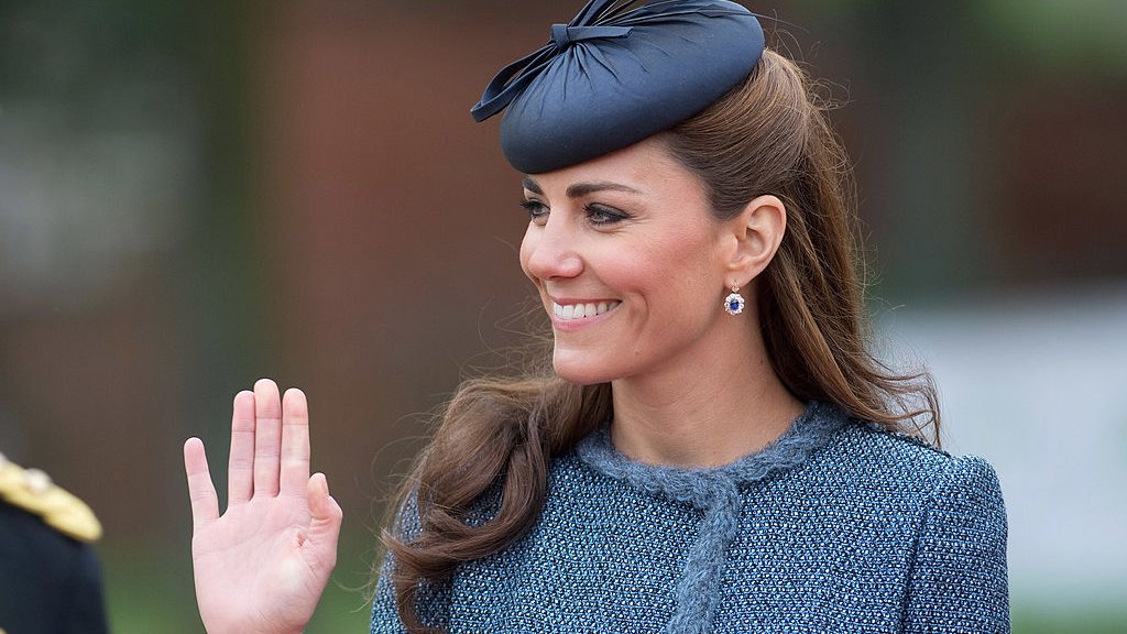 Queen Elizabeth II and The Duke And Duchess Of Cambridge Visit The East Midlands