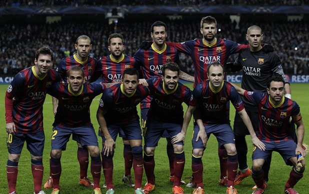 Барселона - 520 млн. паунда (865 млн. долара)
Без съмнение Барселона е най-добрият клуб в света за последните 5-6 години. Един от най-популярните на планетата, а и от най-успешните. 22 титли, 26 купи, 4 Шампионски лиги... Това е и най-скъпият отбор в света, като топ играчите са Лионел Меси, Неймар, Андрес Иниеста, Сеск Фабрегас, Серхио Бускетс