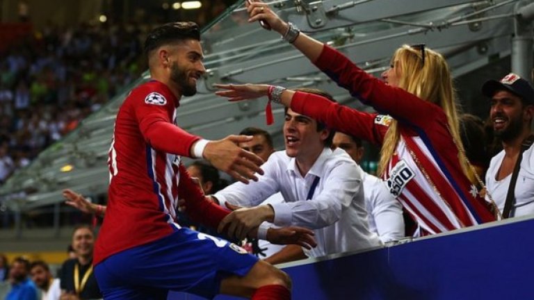 Караско вкара единствения гол, с който Атлетико излъга Байерн и го победи за втори път в рамките на няколко месеца