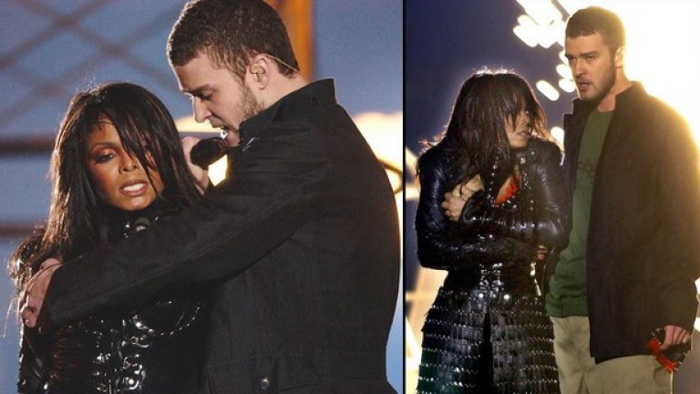 10. 2004 г., Зърната на Джанет.
Джъстин Тимбирлейк съблече Джанет Джаксън и показа гърдите и в края на шоуто.
Дебатите около това още продължават, CBS бе глобен с 550 000 долара, а след тази година MTV никога повече не получи право да организира шоуто.