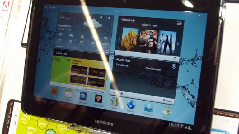 Samsung Galaxy Note 10.1 (GT-N8000) - четири пъти по-големият и особено елегантен и тънък батко на Galaxy Note.