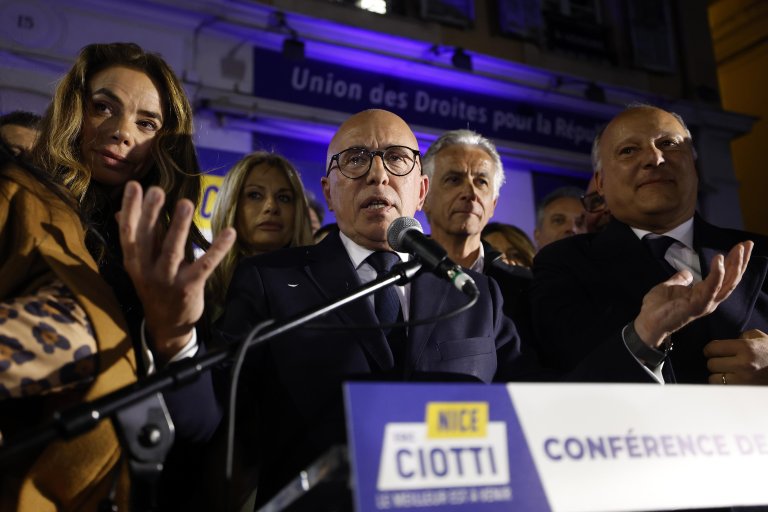 Ерик Чиоти осигури победата за "Националния сбор" на Марин льо Пен в Ница.