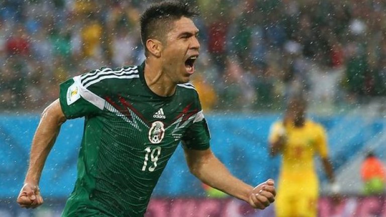 Пералта вкара единствения неотменен гол за Мексико в мача срещу Камерун