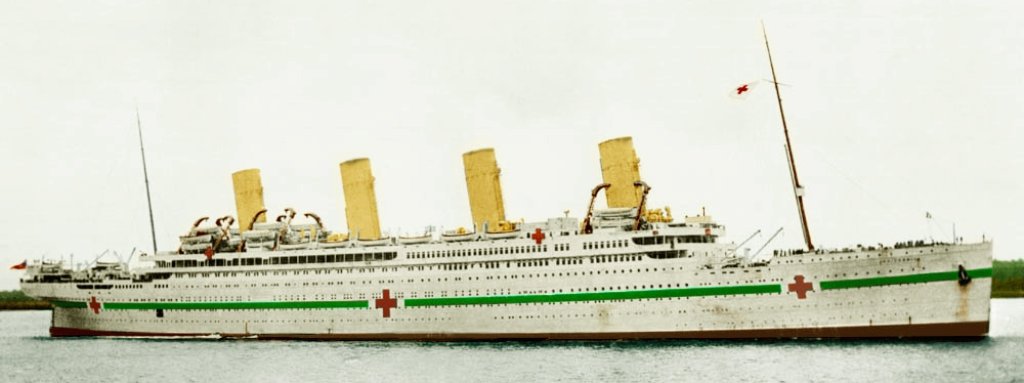 HMHS_Britannic_Colourized