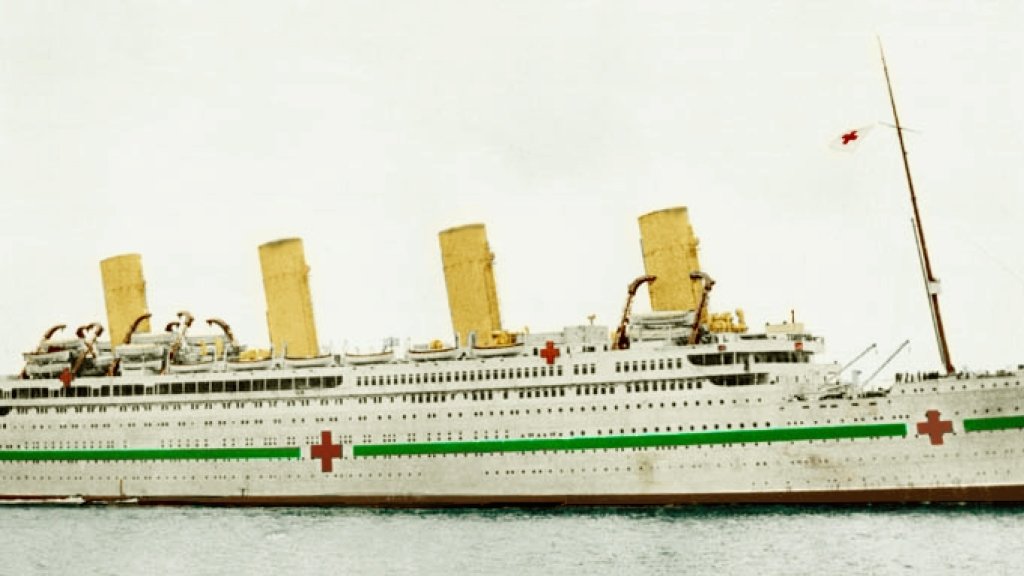 HMHS_Britannic_Colourized