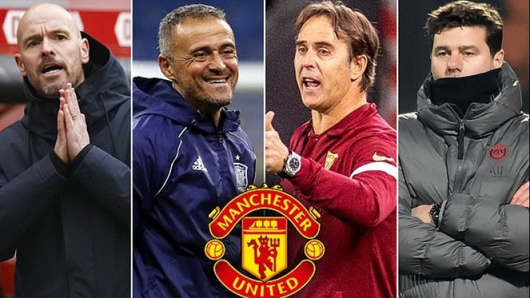 Четиримата топ кандидати за мениджърския пост в Манчестър Юнайтед