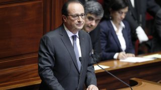 френският президент франсоа оланд, франция, президент