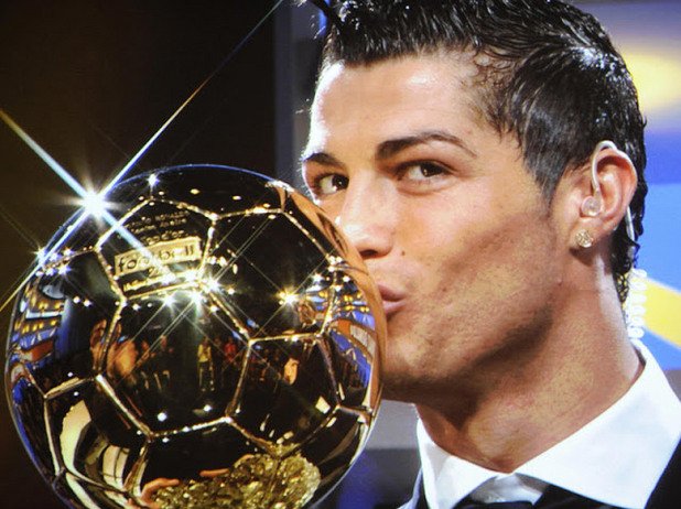 .. И "Златна топка" Кристиано Роналдо.