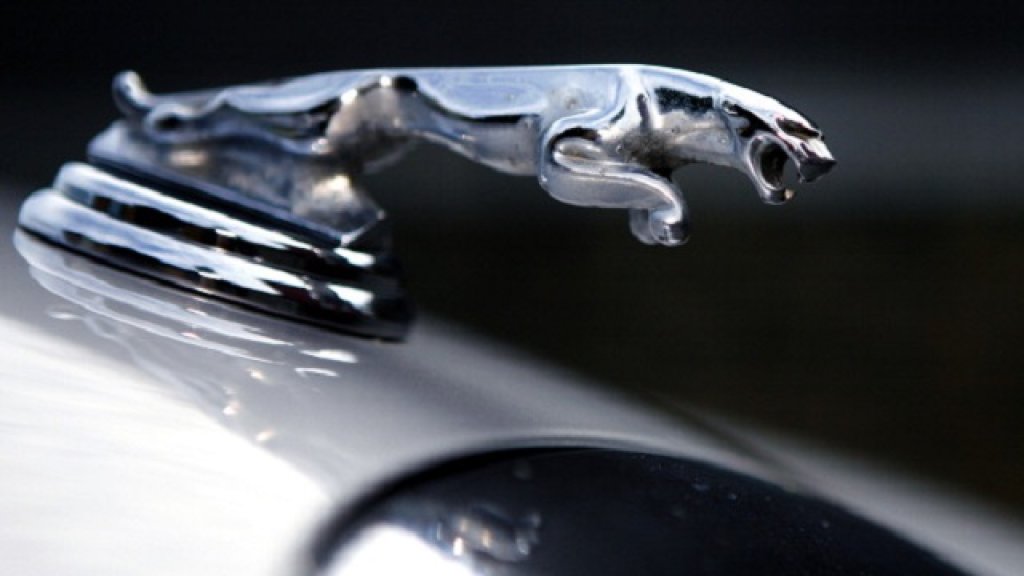 Pictured: The Jaguar motor car company emblem