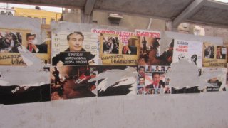 Саакашвили по улиците на Грузия
