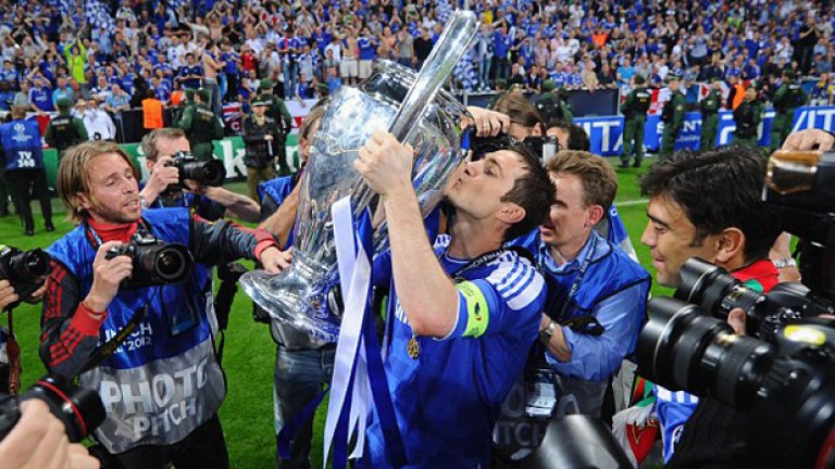 Той видя как клубът вдигна най-важния приз във футбола - купата в Шампионската лига през 2012-а.