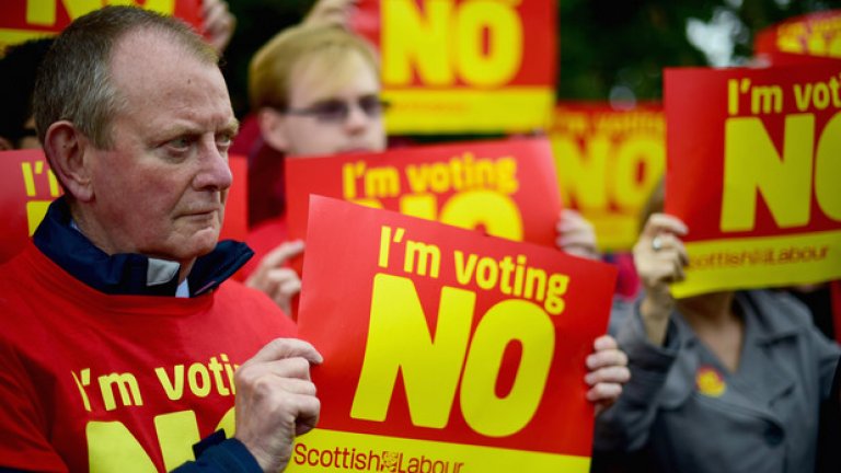 Шотландия гласува против независимостта (обновена)