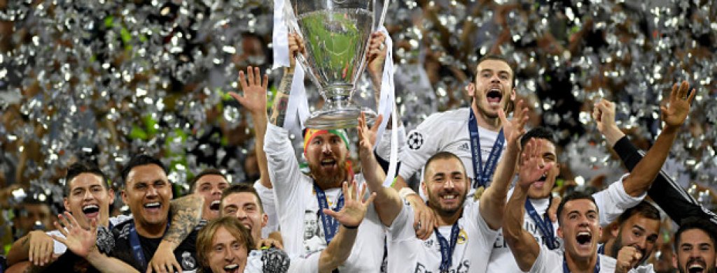 4. На Реал им стана много
Общо 11 европейски триумфа и два през последните три години. Трета купа за четири сезона ще стане много за "кралете". А пропастта между Реал и останалите ще стане още по-голяма. 12-та титла ще означава, че мадридчани ще поведат с цели 5 на втория най-успял тим в Европа - Милан. 