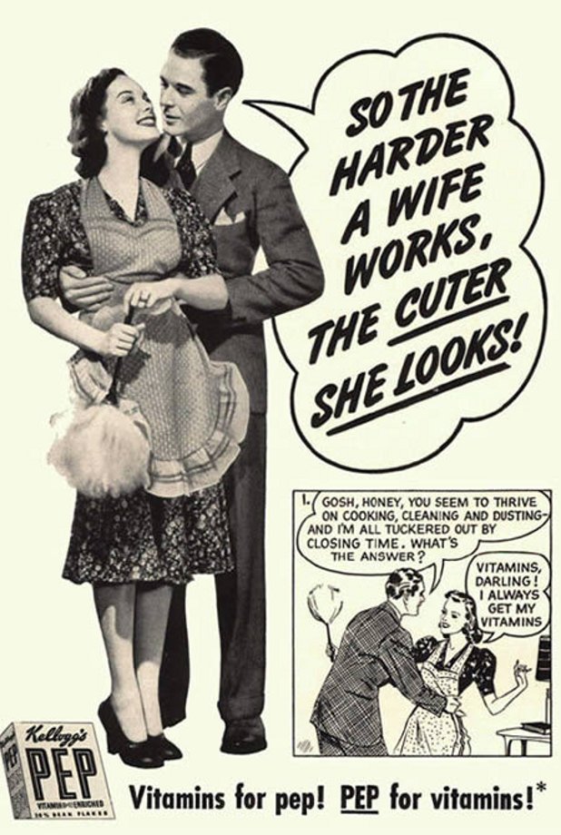 Сексизмът в старите реклами