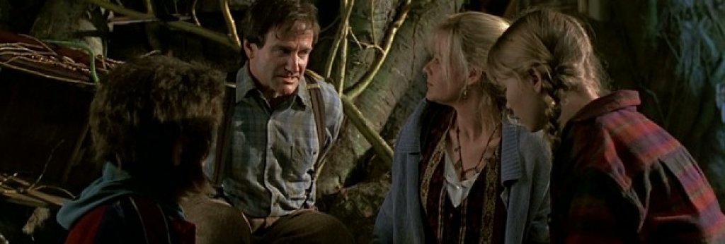 Джуманджи (Jumanji)
Магическа настолна игра отключва приключенски свят пред децата Питър (Брадли Пиърс) и Джуди (Кирстен Дънст). Докато разглеждат изоставено имение, двамата намират любопитната игра Джуманджи на тавана. Когато започват да играят, освобождават Алън Париш (Робин Уилиамс), който е бил заключен в играта няколко десетилетия. 
Ако спечелят, те ще освободят Алън завинаги, но това ги изправя срещу огромни насекоми, невъзпитани маймуни и препускащи хипопотами.