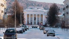 Железногорск е в най-северния край на Курска област
