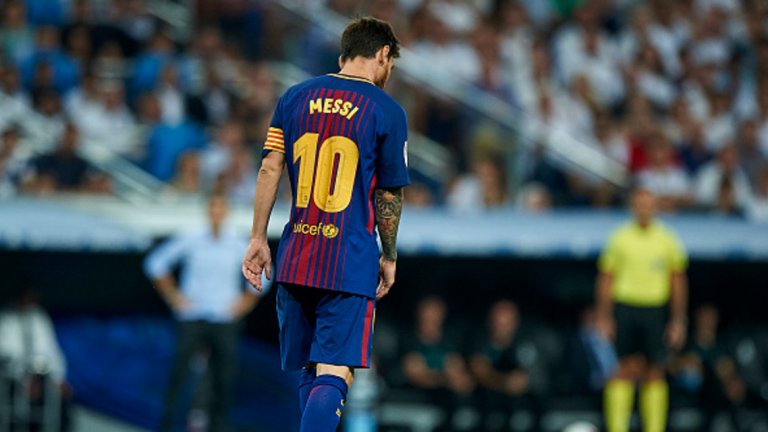 Каталунците изиграха най-бездушния си мач в реванша за Суперкупата на исапния срещу Реал - след Неймар не им останаха креативни футболисти, освен Меси.