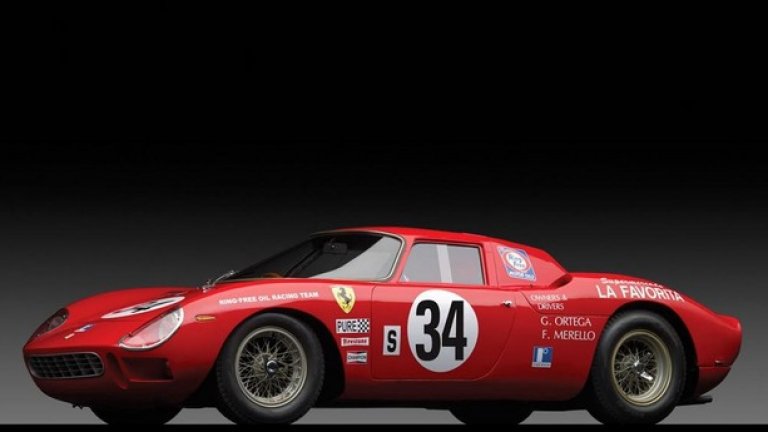 Ferrari 250 LM – 12,3 милиона евро
250 LM също идва като заместник на 250 GTO, но във Ferrari не успяват да произведат задължителните 100 бройки, за да получи колата хомологация за GT състезанията. Затова и автомобилът участва при прототипите и през 1965 носи първата победа на Ferrari в Льо Ман. Това е шаси №19 от общо 32 произведени.
