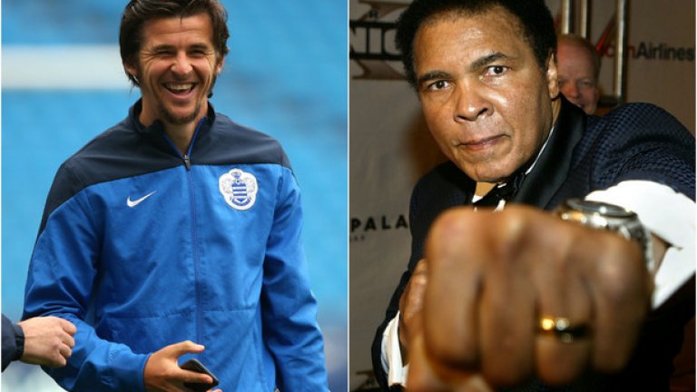 Не е на футболист, но няма как да го пропуснем. Джоу Бартън е голям фен на бокса и на Мохамед Али, в частност. Затова и кръсти сина си Касиус – Касиус Бартън.