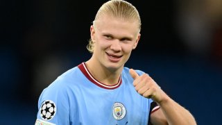 Гол след гол след гол... Холанд няма спирка и е готов да разбие всички рекорди на Меси и Роналдо