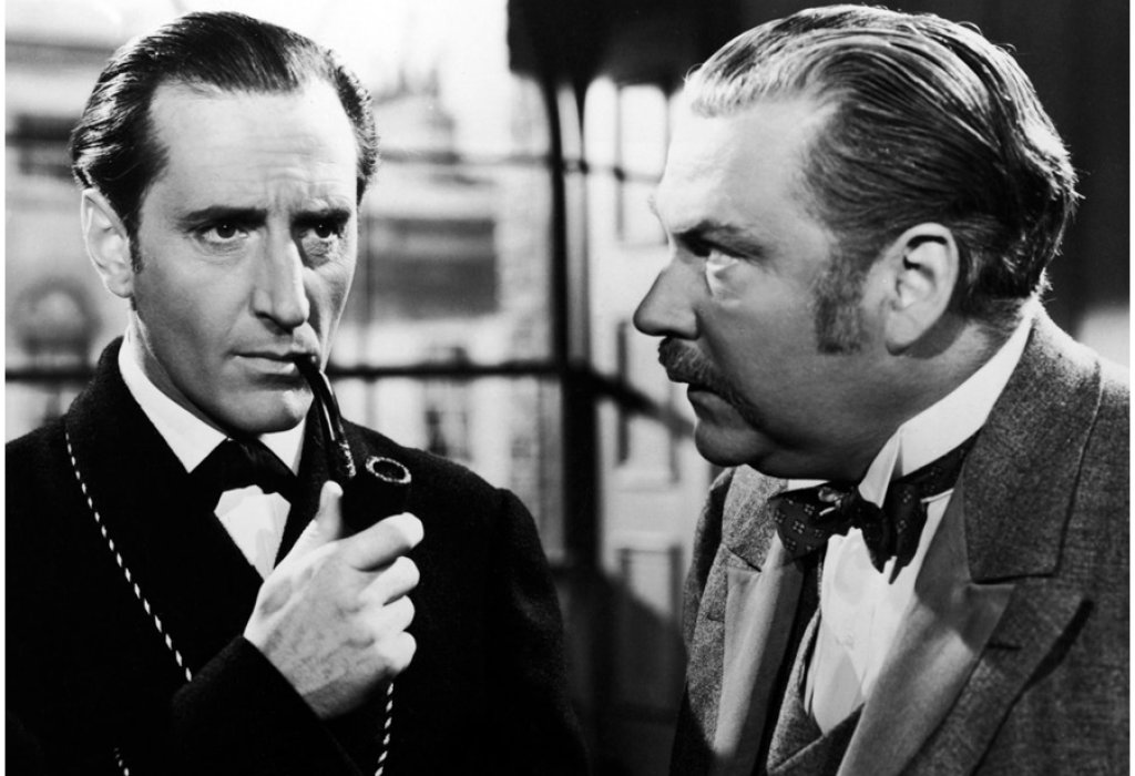 През 1939 година 20th Century Fox снимат филм по „Баскервилското куче“, като в ролите на Шерлок и Уотсън влизат актьорите Базил Ратбоун и Найджел Брус. Филмът има страхотен успех и студиото веднага подписва договор за втора продукция с актьорите.