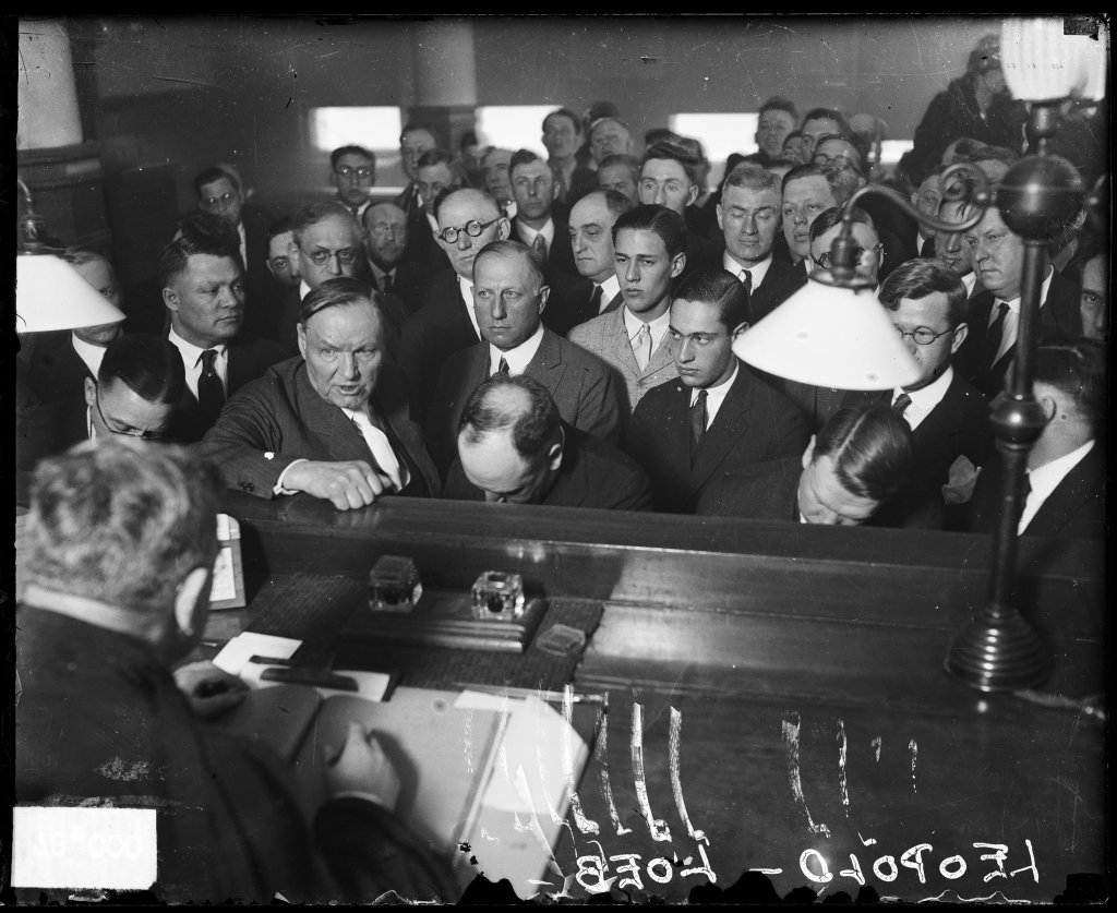 Scene From Leopold And Loeb Murder Case