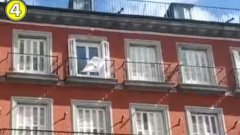 Фен на Аякс свали знаме на Реал с шута на века (ВИДЕО)