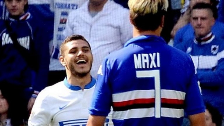 Мауро Икарди и Макси Лопес (Аржентина и Сампдория)
Сънародници и приятели от детинство, играли заедно за националния отбор до 20 г. на Аржентина. Събраха се и в италианското първенство – Макси играеше в Катаня, когато Икарди се присъедини към Сампдория. По-късно Лопес също заигра в Сампдория под наем. Но тогава приятелството им приключи. Икарди започна да се среща с жената на Лопес Уанда Нара, от която Макси има три деца – а аферата съсипа един брак и едно приятелство. По-късно Лопес отказа да стисне ръката на Мауро, когато се изправи срещу него в мач между Торино и Интер, докато Икарди в крайна сметка се ожени за Уанда Нара през 2014 г. Така стана втори баща на децата на някогашния си приятел и даже си татуира ликовете и имената им на рамото си.