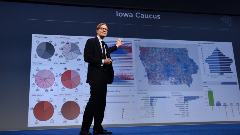 Главният изпълнителен директор на Cambridge Analytica Александър Никс