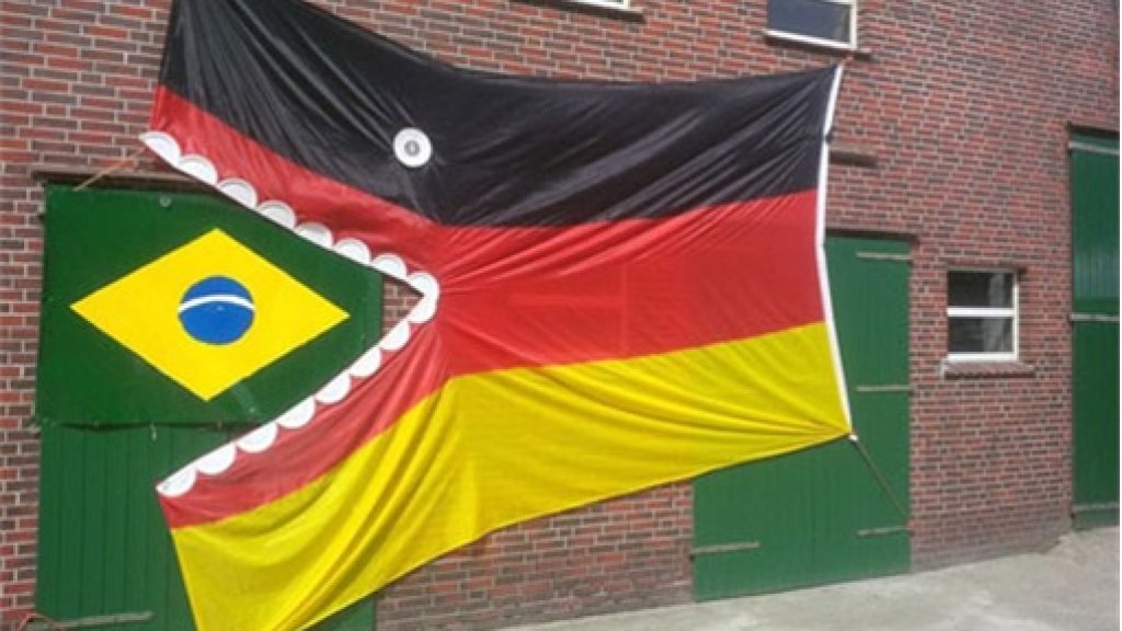 2014-FIFA-World-Cup-Brazil-Lost-1-7-to-Germany-Germany-Flag-Eat-Brazil-Flag