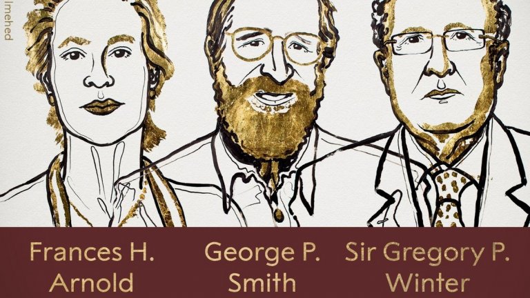 Тазгодишните лауреати на наградата са Франсес Х. Арнолд, Джордж П. Смит и Грегъри П. Уинтър 