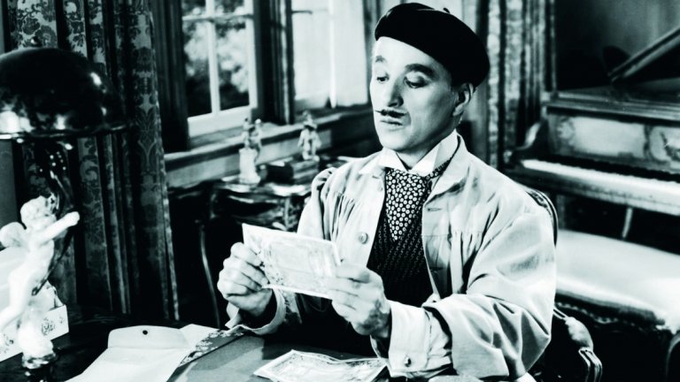 “Мосю Верду”
Класическата черна комедия, която побира таланта на Чарли Чаплин в главната роля, разказва за Хенри Верду - чаровен мъж, който омайва богатите стари моми, печели доверието им, източва банковите им сметки и накрая убива жертвите си. Но невинаги опитите за убийство са успешни. Понякога набелязаните жени се опълчват на контето и го вкарват в страшно нелепи ситуации.