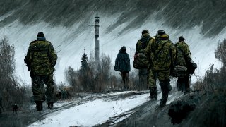 Търпеливо, без значение от собствените жертви, докато не задуши противника си