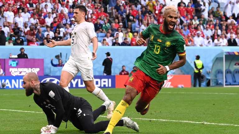 Сърбия лековато изпусна победата в луд-луд мач с Камерун