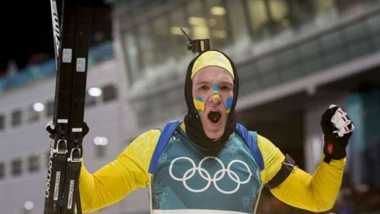 Себастиан Самуелсон е олимпийски шампион в щафетата 4х7,5 км и сребърен медалист в преследването от Зимните олимпийски игри тази година в Пьонгчанг.