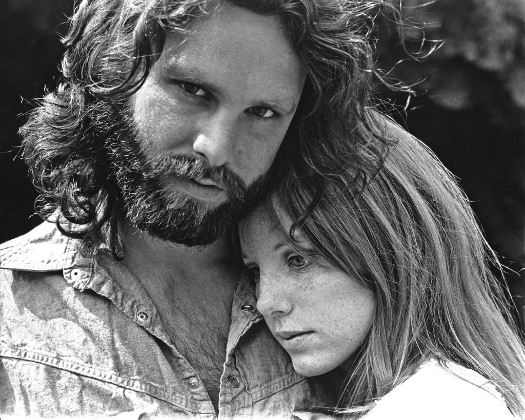 Jim Morrison and Pamela Courson Photo Shoot in Hollywood Hills, 1969