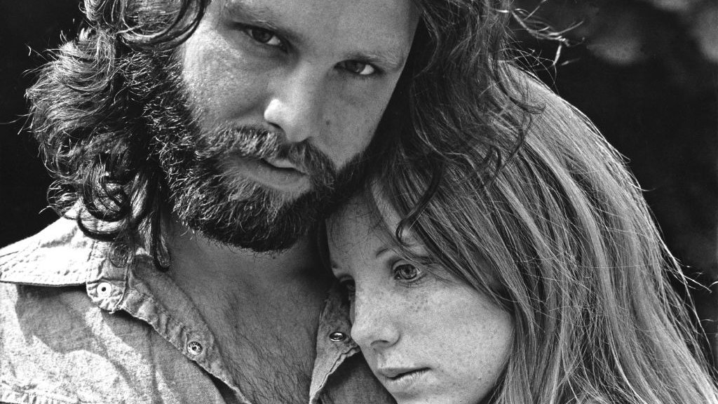 Jim Morrison and Pamela Courson Photo Shoot in Hollywood Hills, 1969