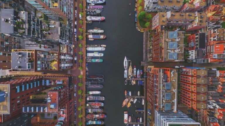 Амстердам от въздуха
Снимка: AirPano