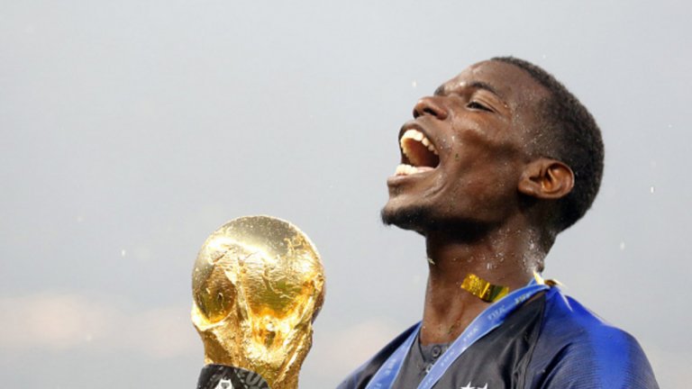 Пол Погба стана световен шампион с Франция това лято