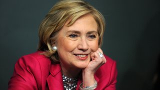 Hillary Rodham Clinton Signs Copies Of Her Book 'Hard Choices' In New York