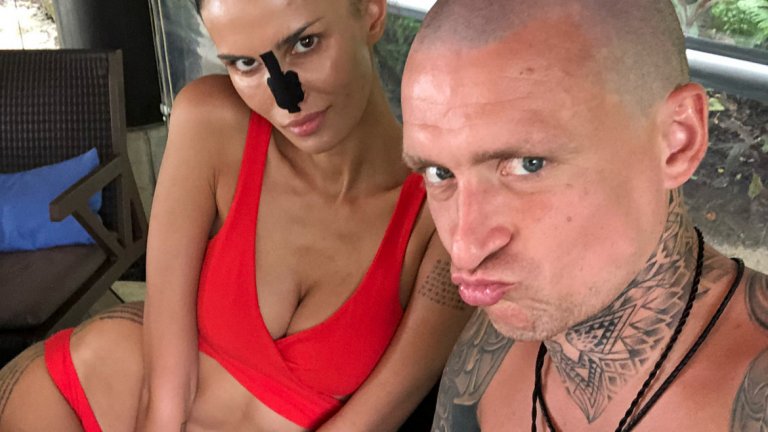 Двамата за женени от 2013 година и имат две деца – син Алексей и дъщеричка Алиса.