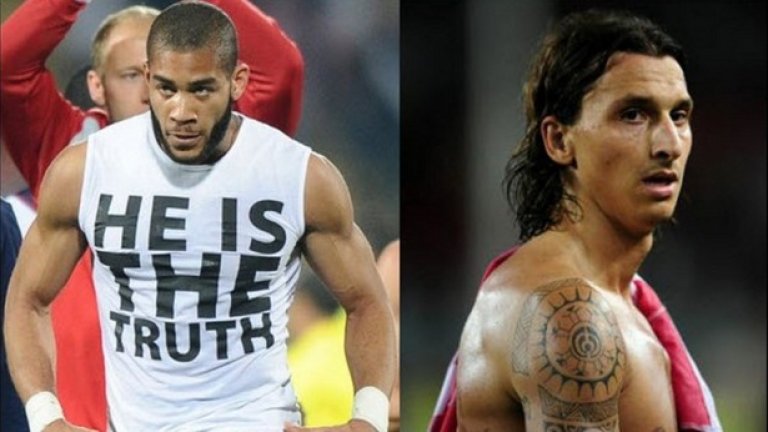 18. „Ониеву приличаше на боксьор в тежка категория. Беше висок 1,95 м и тежеше 95 кг, но не успя да се справи с мен.“
Златан никога не се е страхувал от физическата саморазправа (въпреки че в случая при сблъсъка с бившия си съотборник Огучи Ониеву счупи ребро).