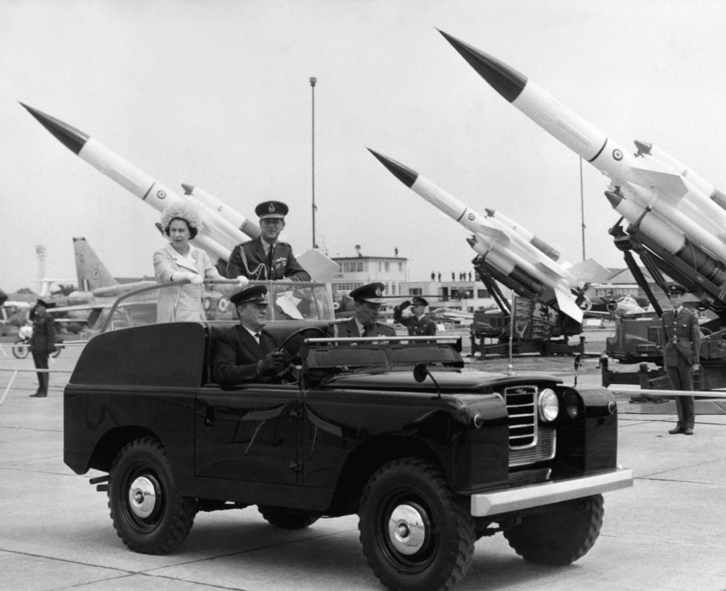 1968 в базата на ВВС на Англия