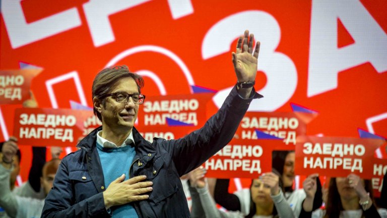 Стево Пендаровски печели президентските избори в Северна Македония
