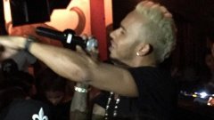 Люис Хамилтън изненада посетителите на клуб "1 Oak" в Ню Йорк със собствена песен