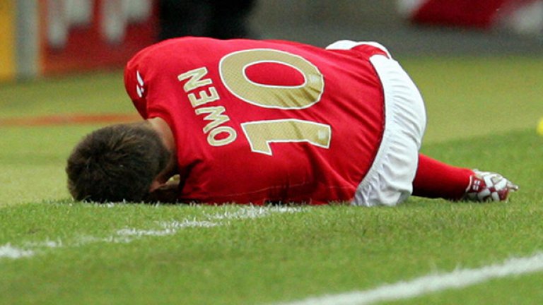 Многото контузии провалиха Майкъл Оуен.