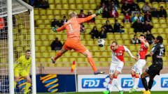 Бербатов откри резултата за Монако още в деветата минута на мача срещу Гингам