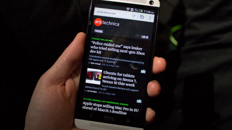 HTC One е поредният силен модел на тайванците